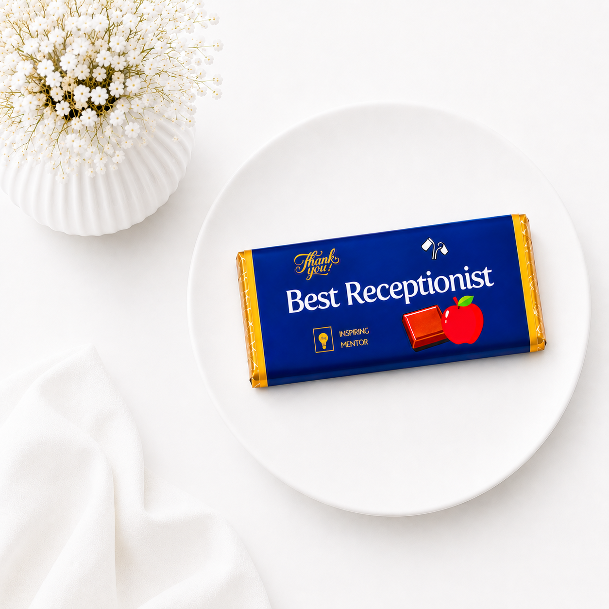 Personalised Large Teacher Thank you Bars