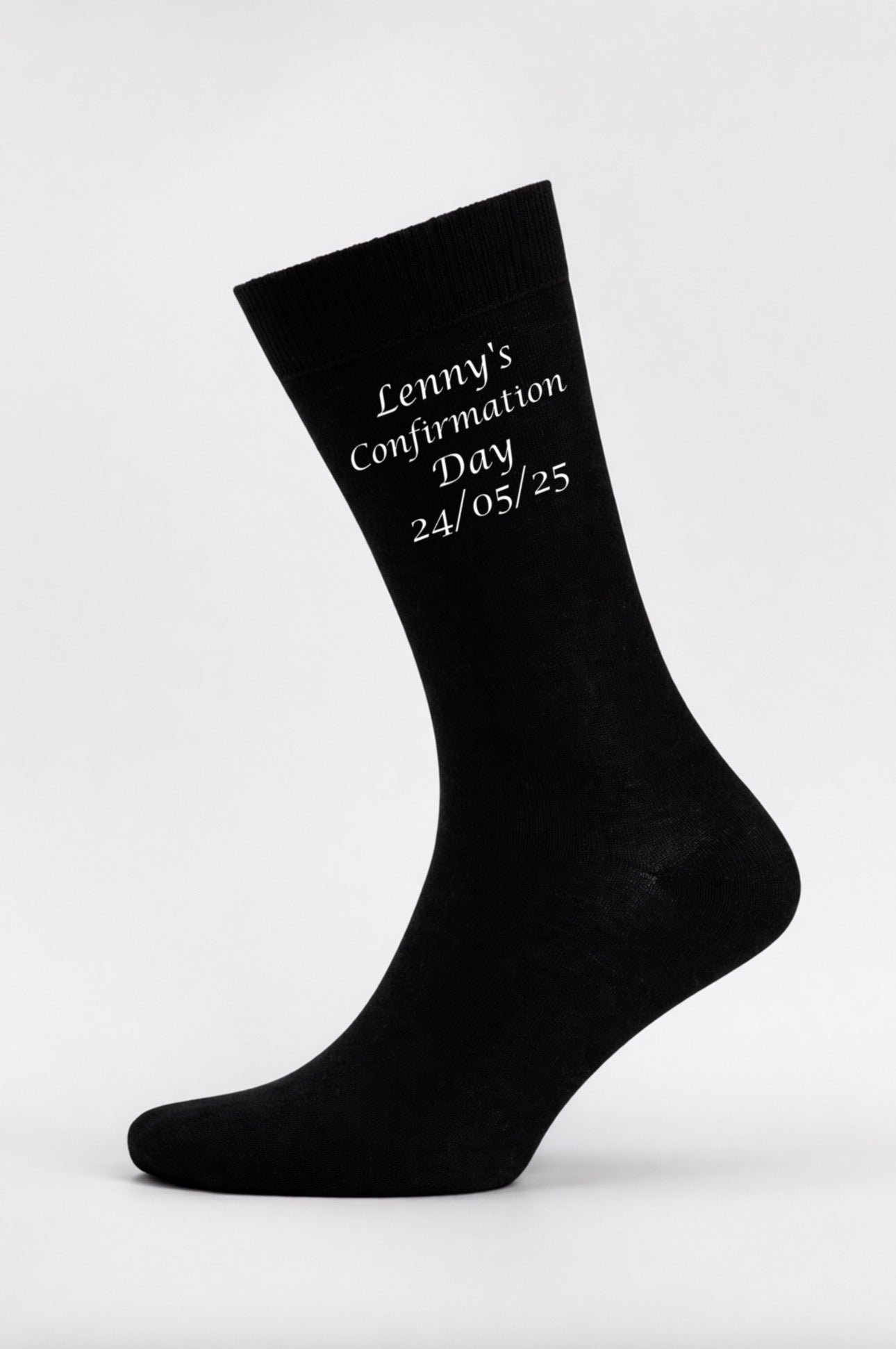 Personalised Confirmation Socks