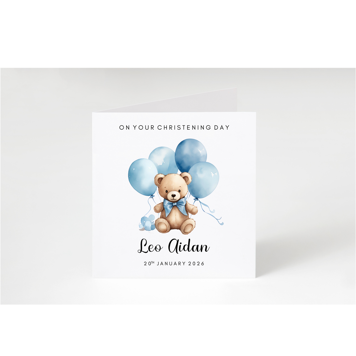 Personalised Christening Cards