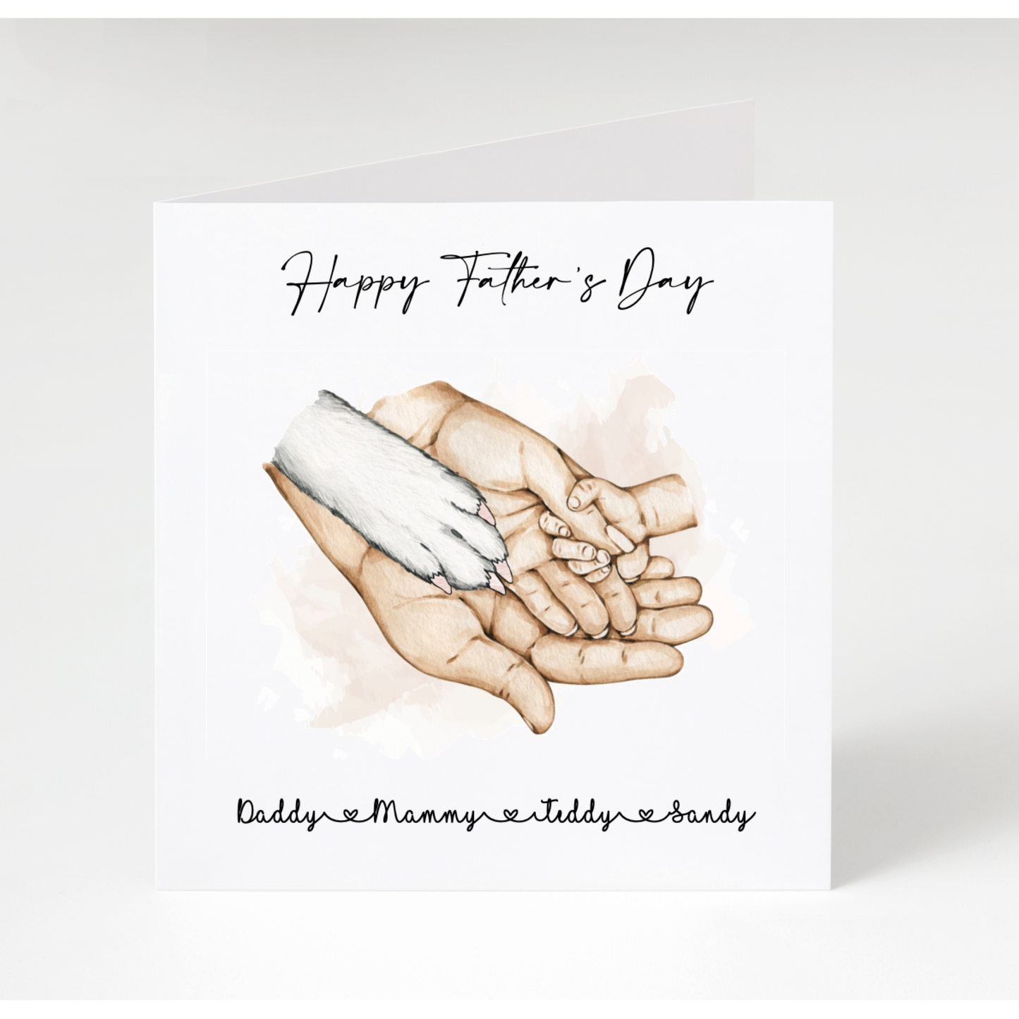 Personalised Father's Day Card