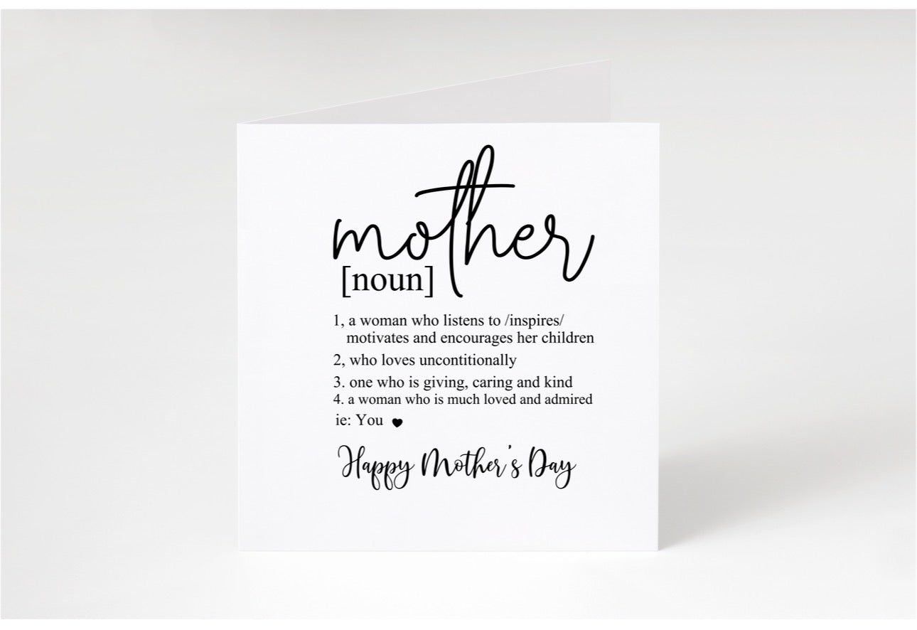 Personalised Mother's Day Cards