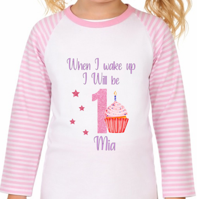Personalised Cupcake Pyjamas