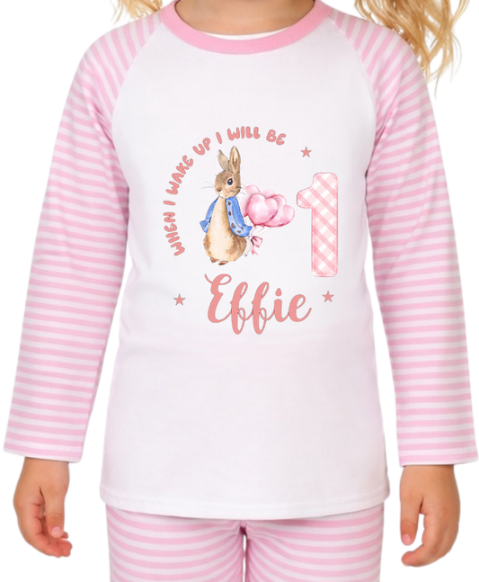 Personalised Flopsy Rabbit Pyjamas