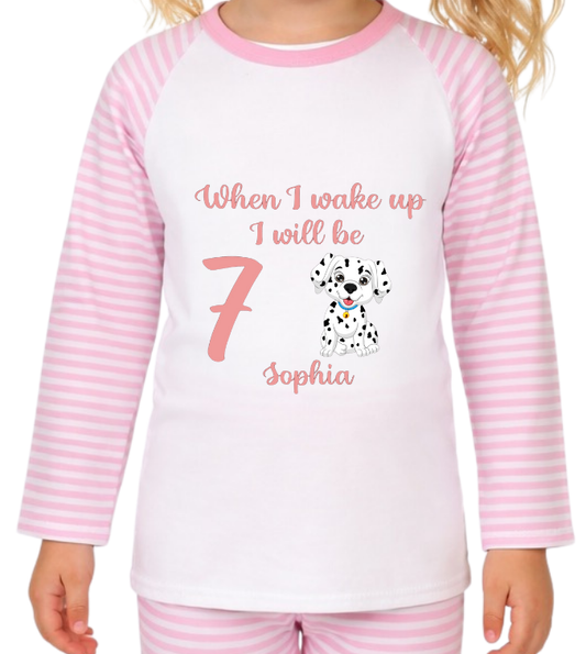 Personalised Dalmatian Pyjamas