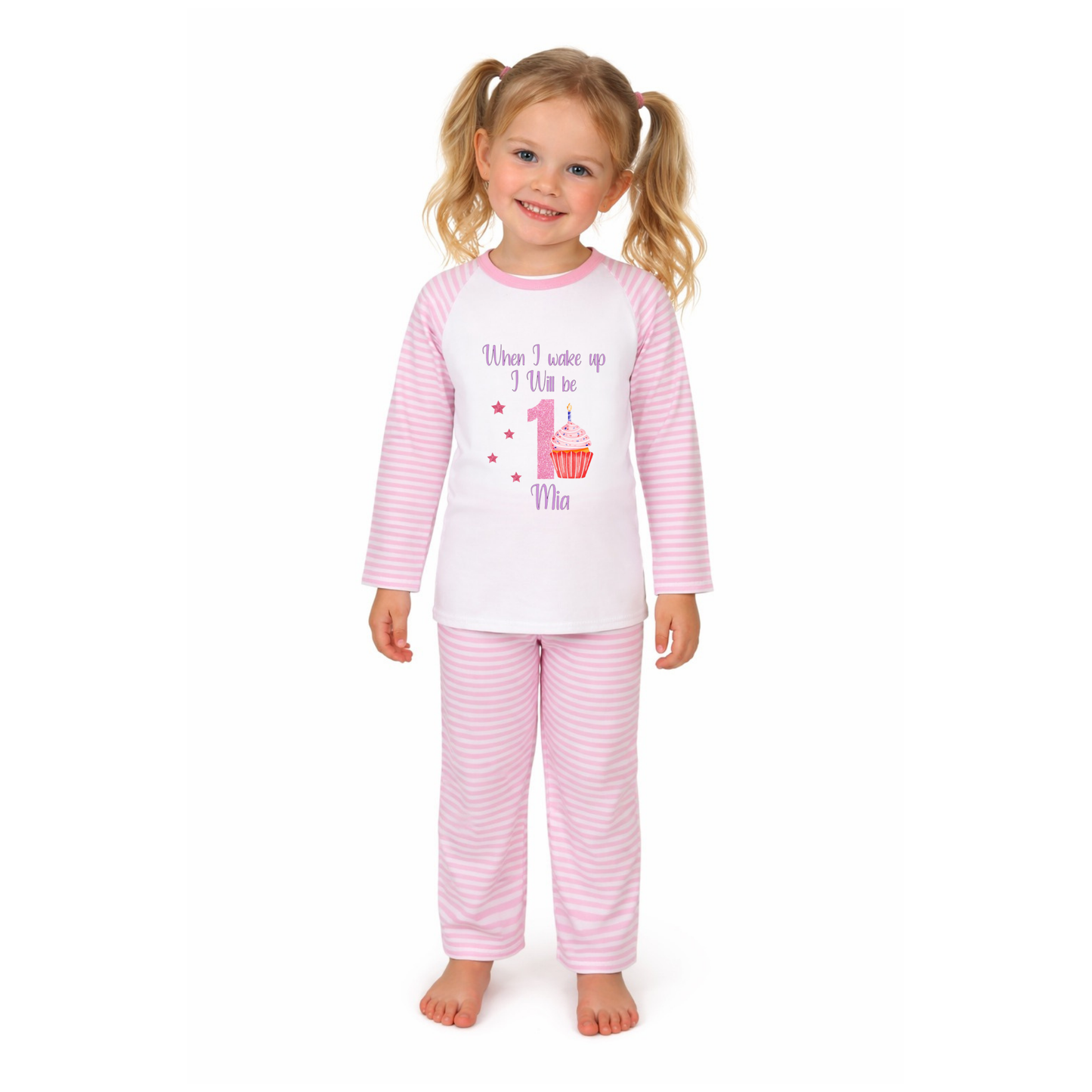 Personalised Cupcake Pyjamas