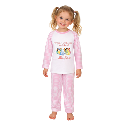 Personalised Princess Pyjamas