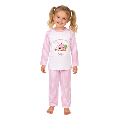 Personalised Farm Girl Pyjamas
