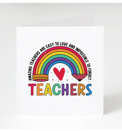Personalised Teacher Cards