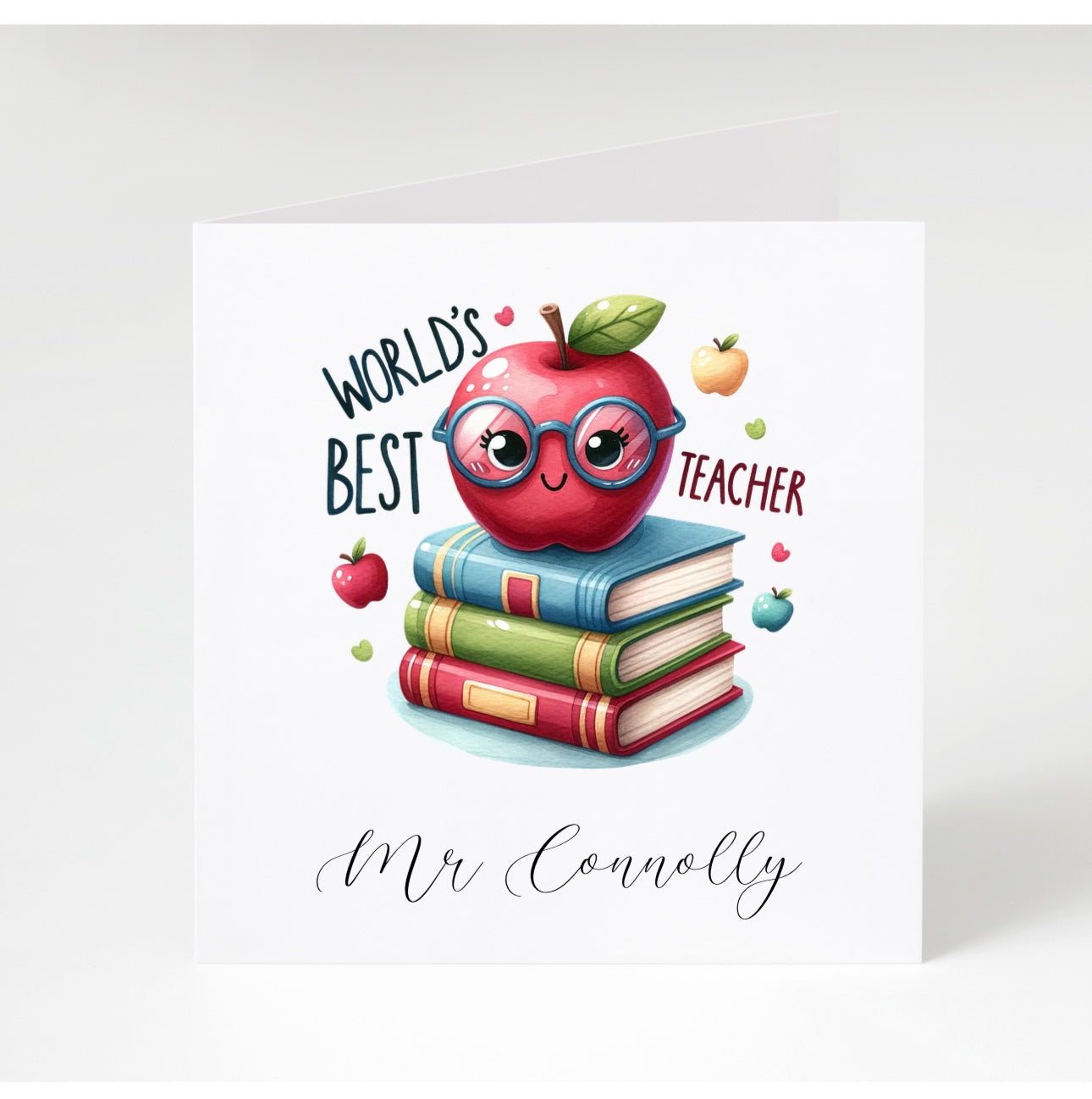 Personalised Teacher Cards