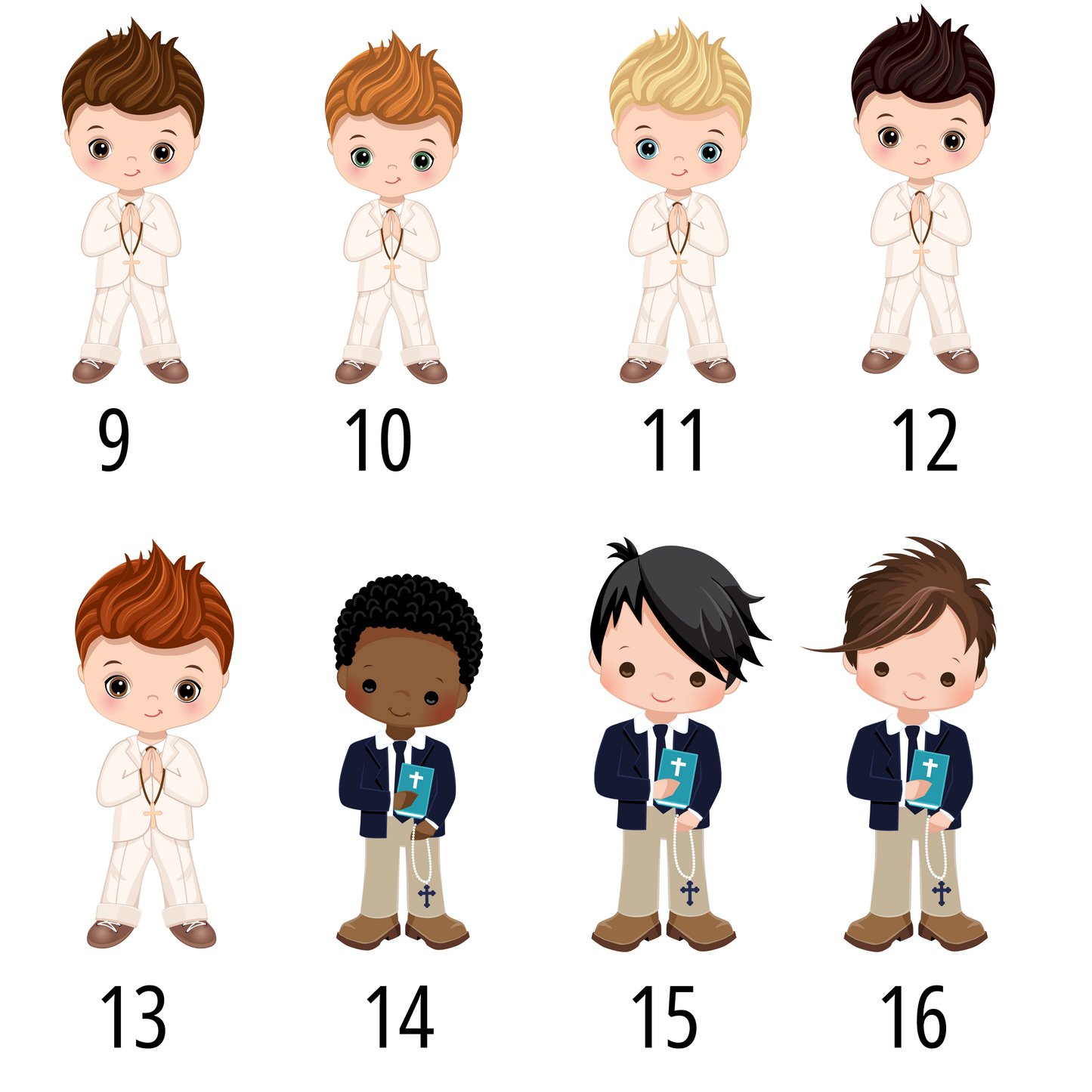 Personalised Boy Communion Pyjamas