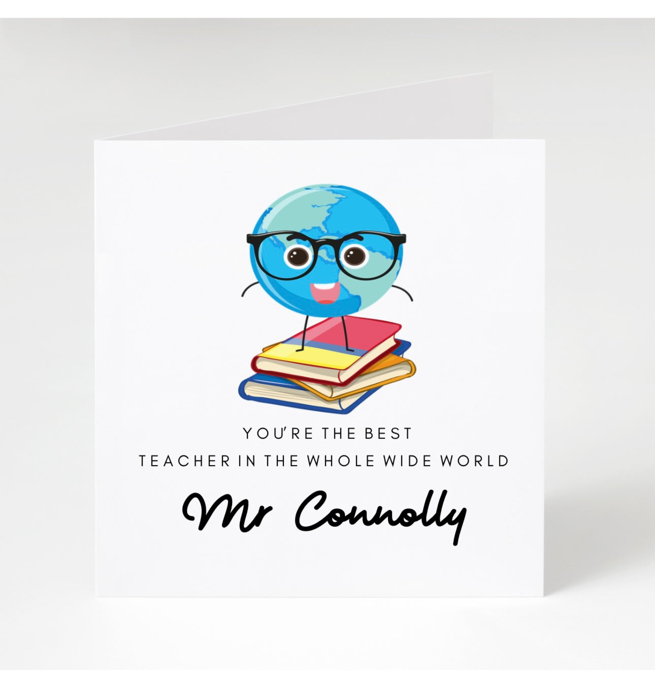 Personalised Teacher Cards
