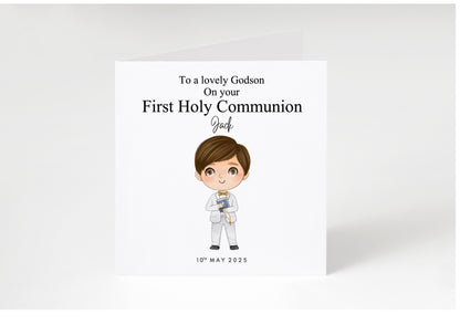 Personalised Communion Card