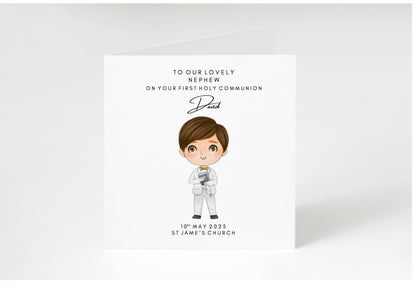 Personalised Communion Card