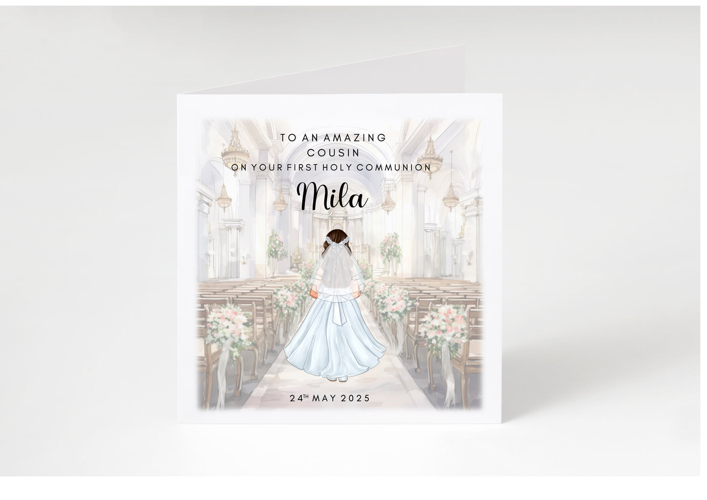 Personalised Communion Card