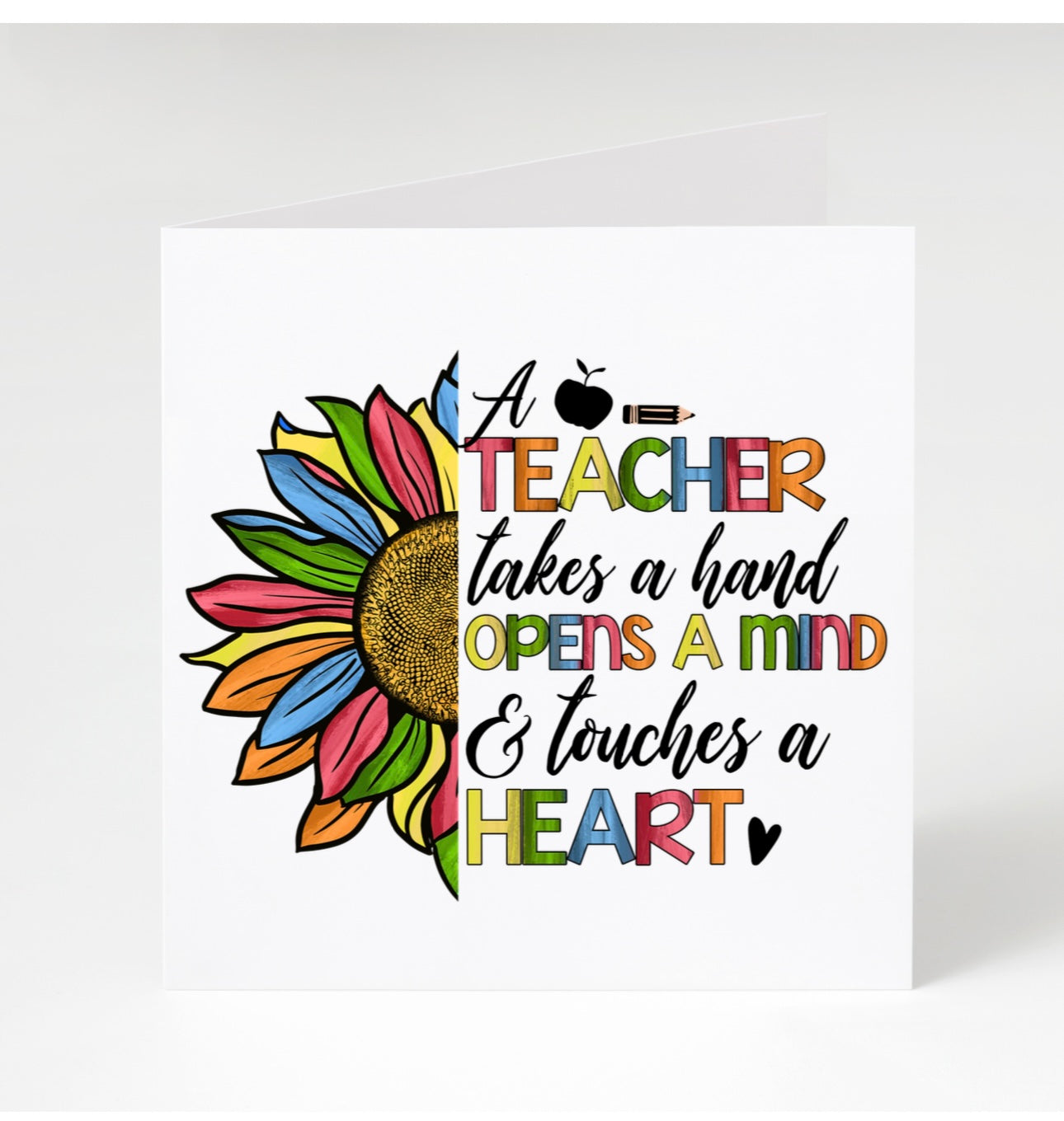 Personalised Teacher Cards