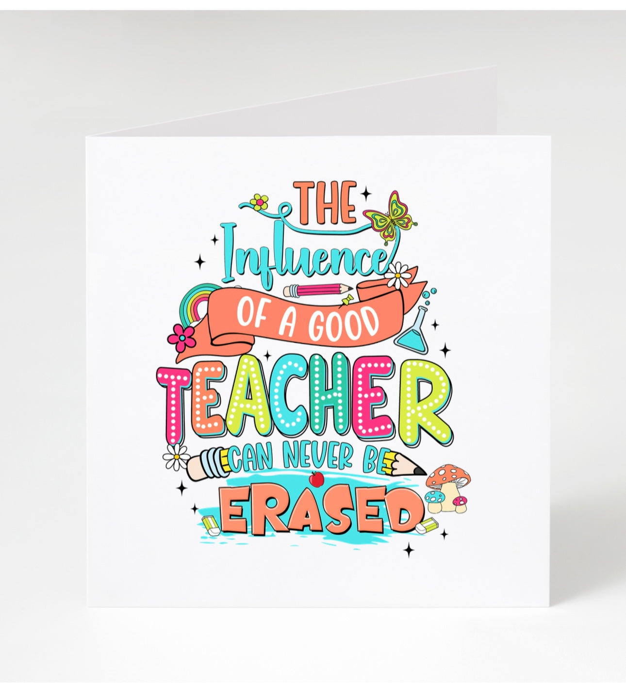 Personalised Teacher Cards
