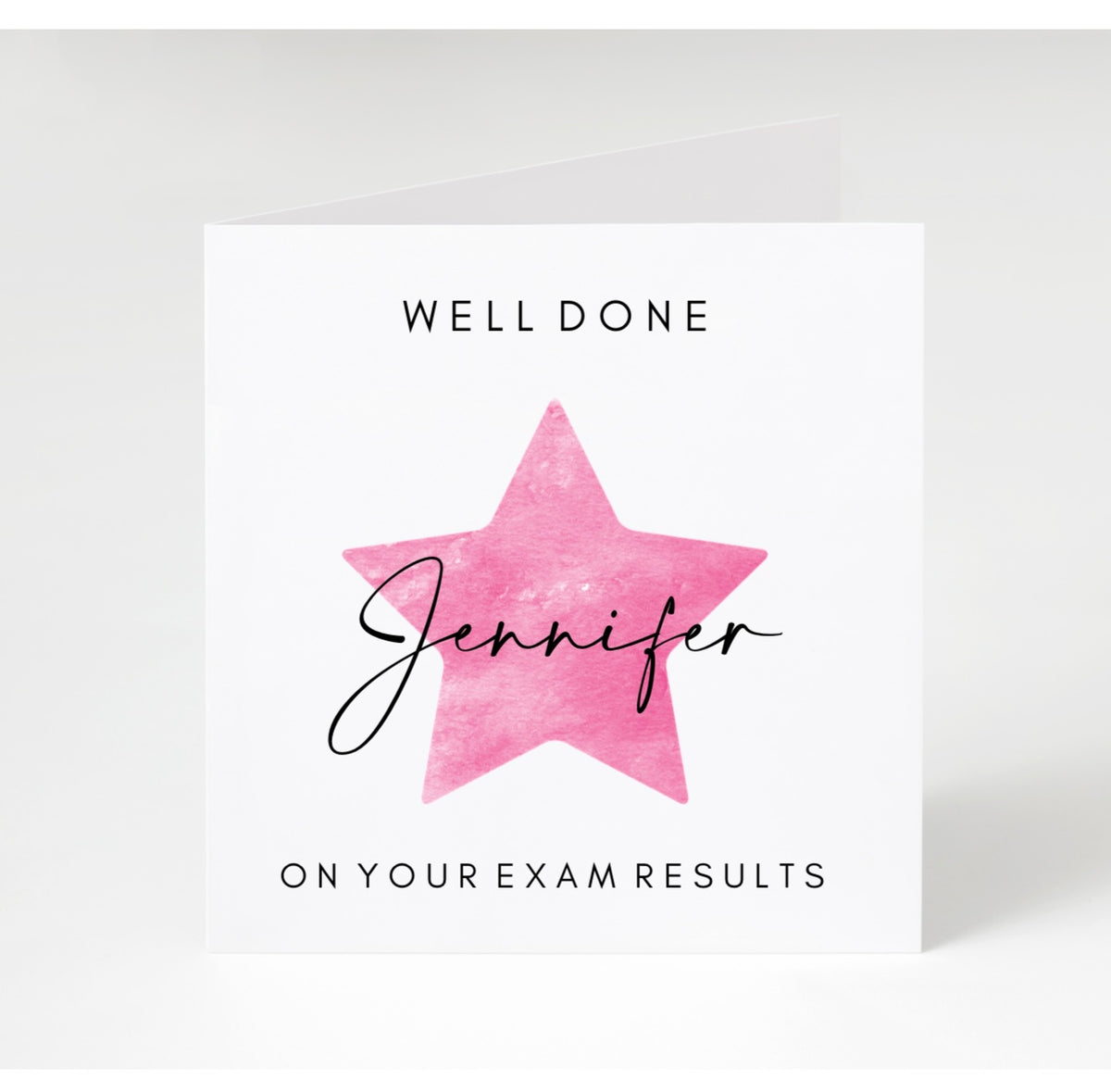 Personalised Exam Results Cards