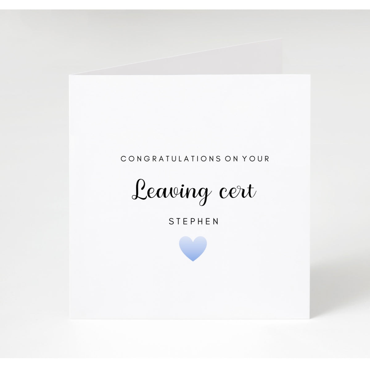 Personalised Exam Results Cards