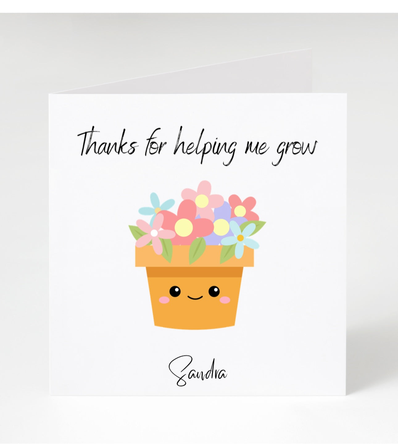 Personalised Teacher Cards
