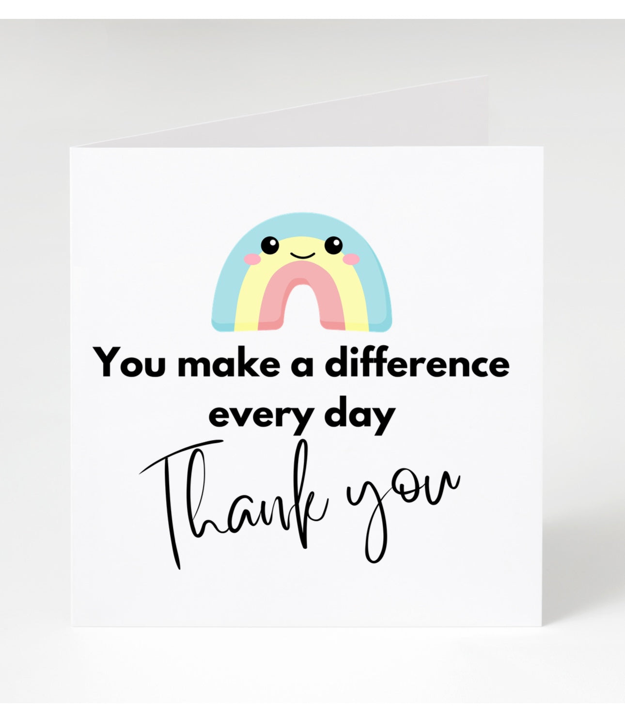 Personalised Teacher Cards