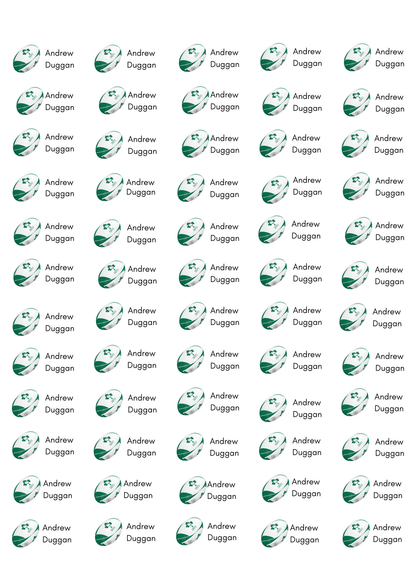 Personalised Back To School Pencil Stickers