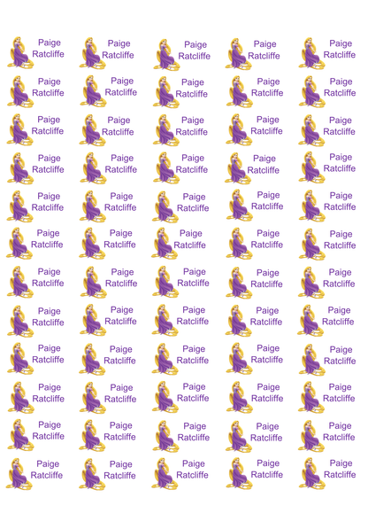 Personalised Back To School Pencil Stickers