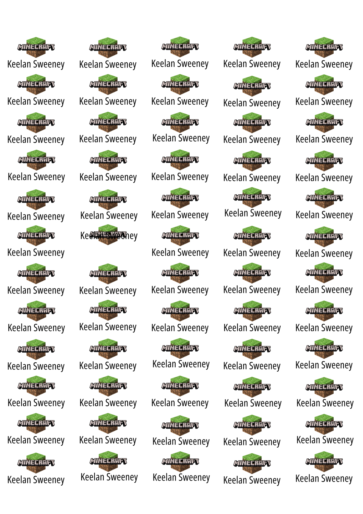 Personalised Back To School Pencil Stickers