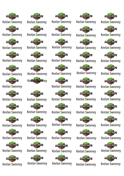 Personalised Back To School Pencil Stickers