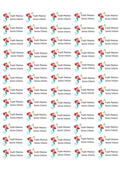 Personalised Back To School Pencil Stickers