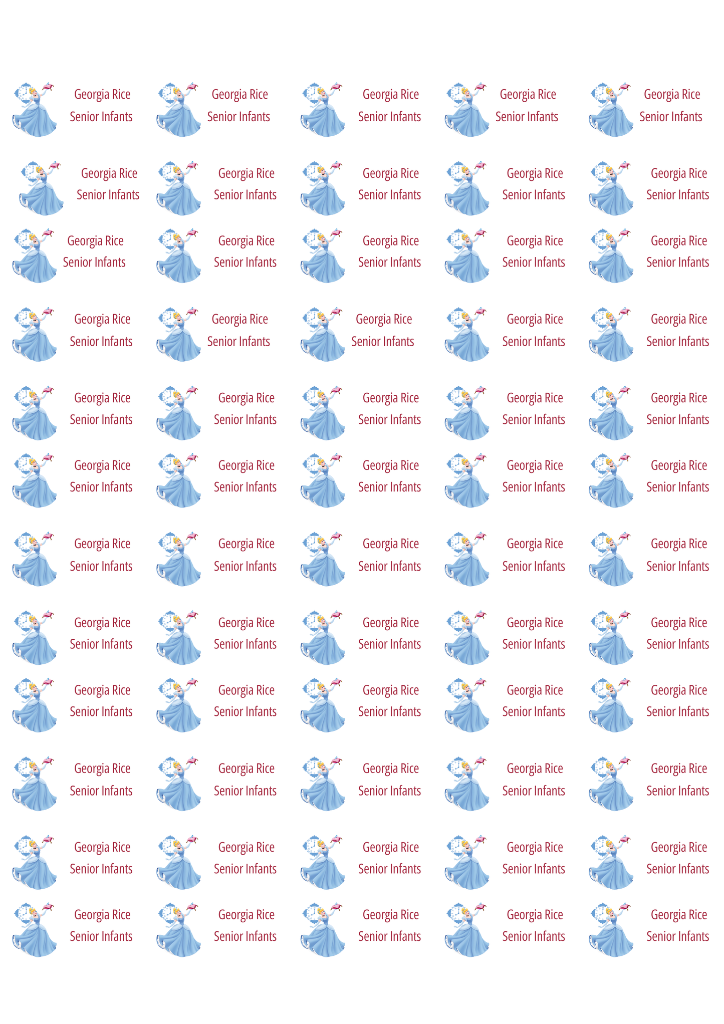 Personalised Back To School Pencil Stickers