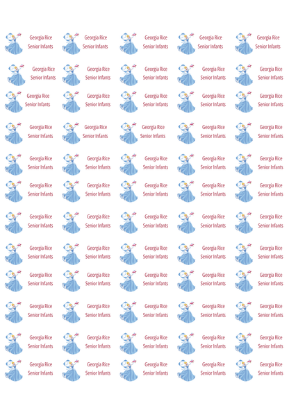 Personalised Back To School Pencil Stickers
