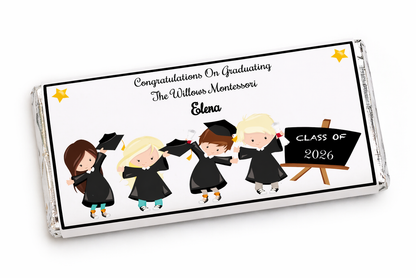 Personalised Graduation Bars (Pack of 10)