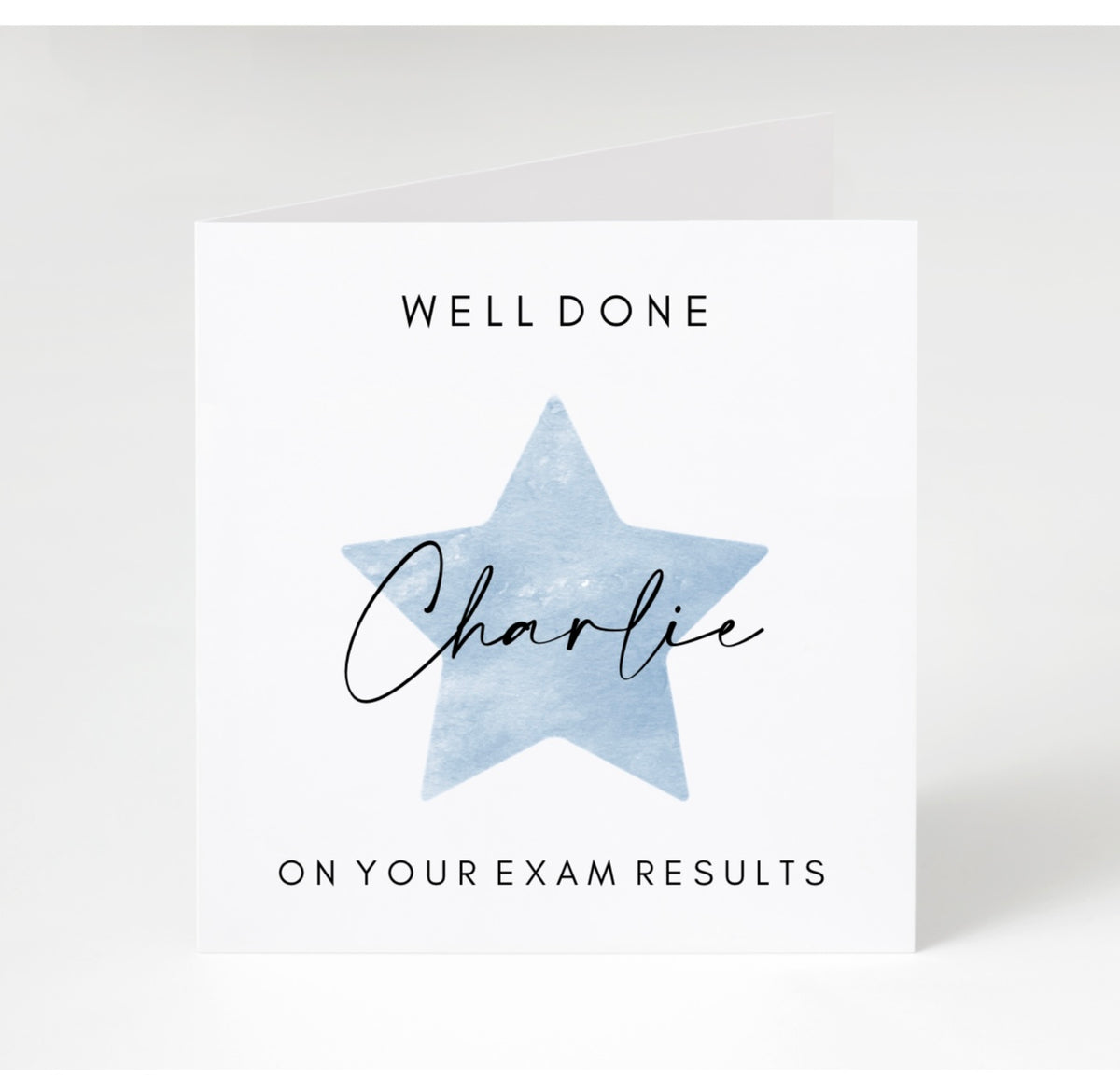 Personalised Exam Results Cards