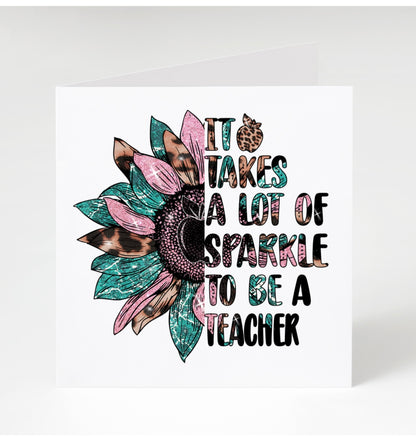 Personalised Teacher Cards