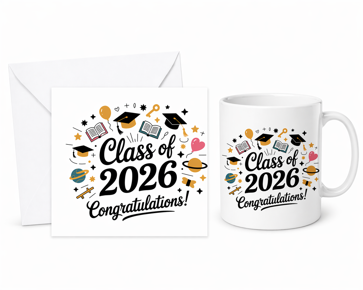 Personalised Graduation Mugs and Cards