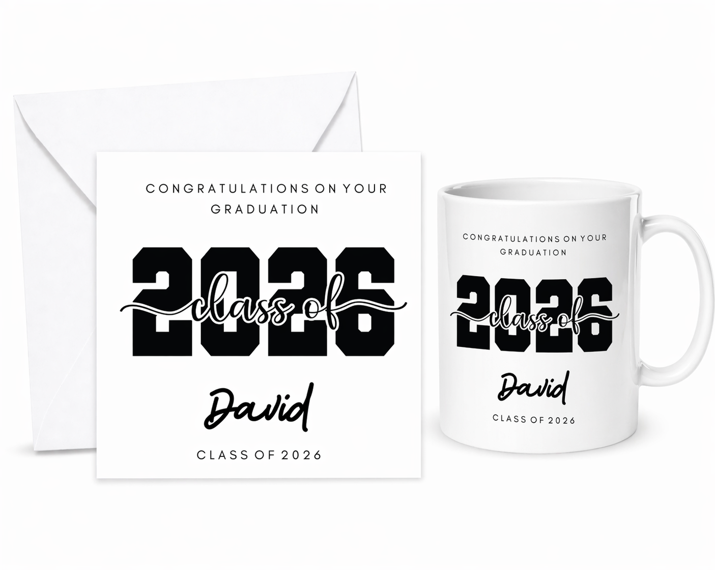 Personalised Graduation Mugs and Cards