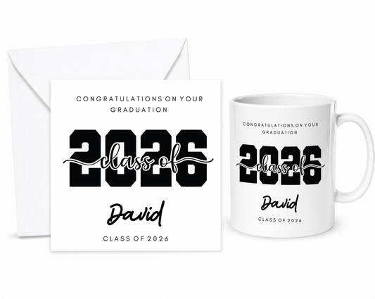 Personalised Graduation Mugs and Cards