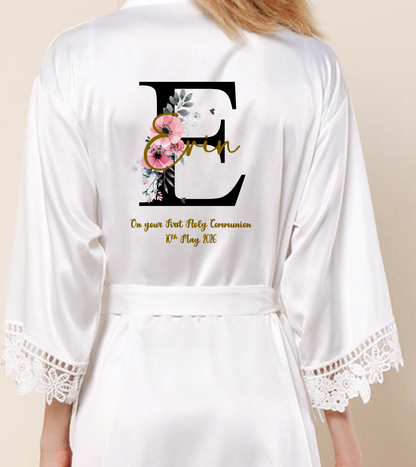 Personalised Satin Robes