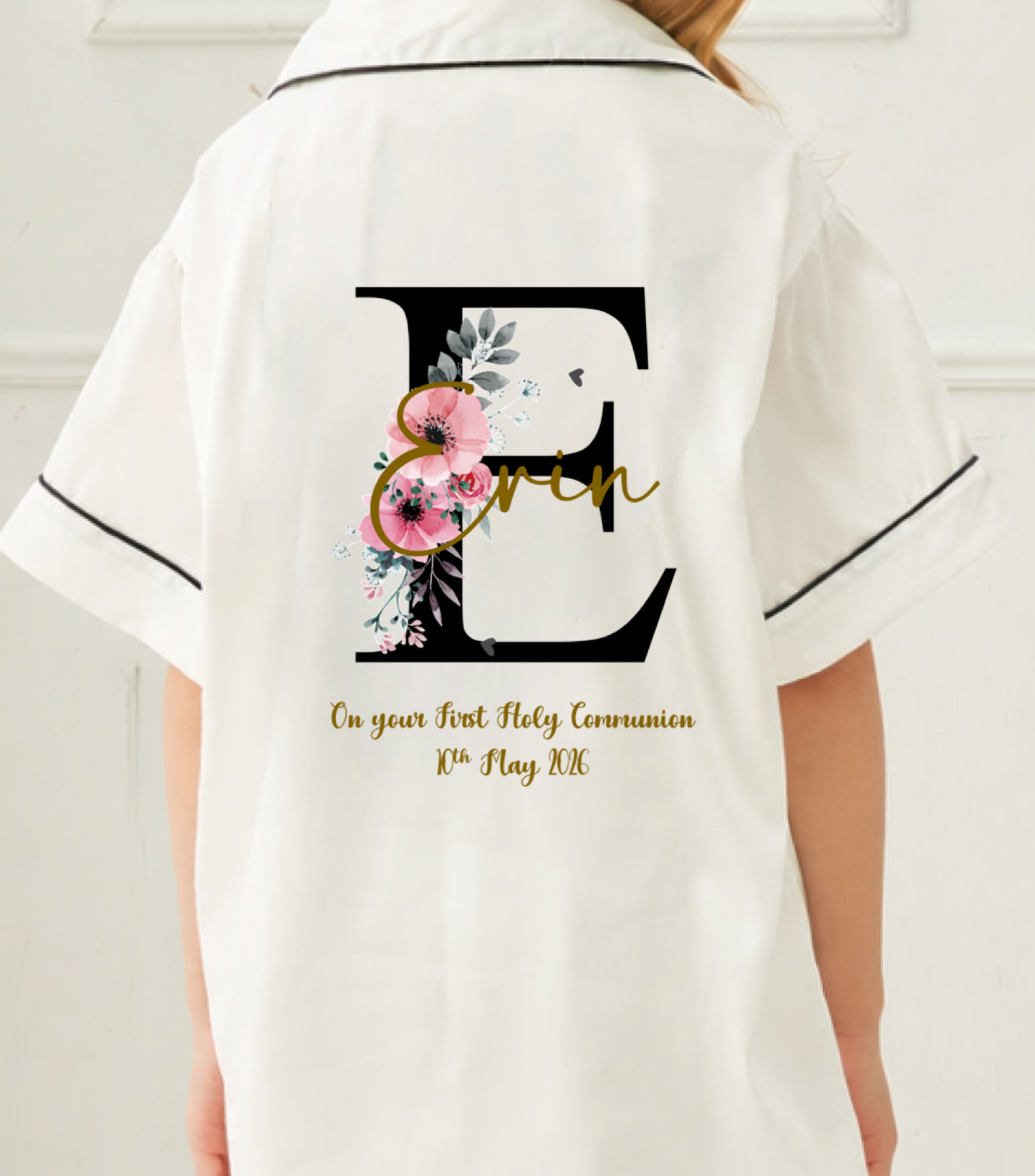 Personalised Satin Pyjamas