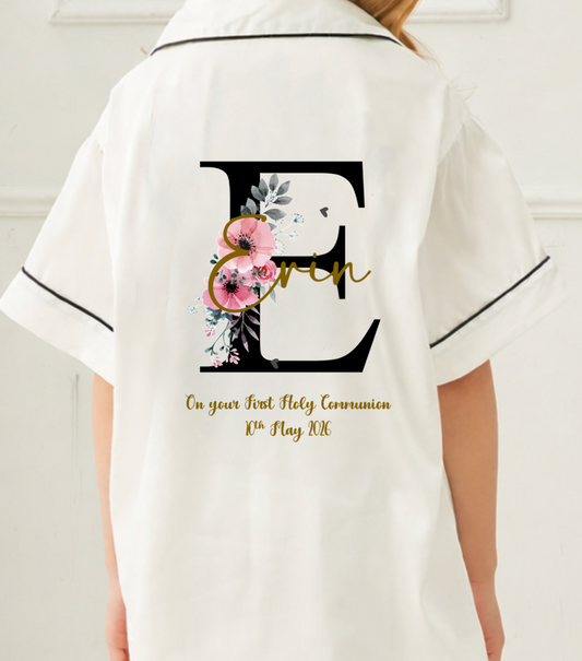 Personalised Satin Pyjamas