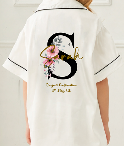 Personalised Satin Pyjamas