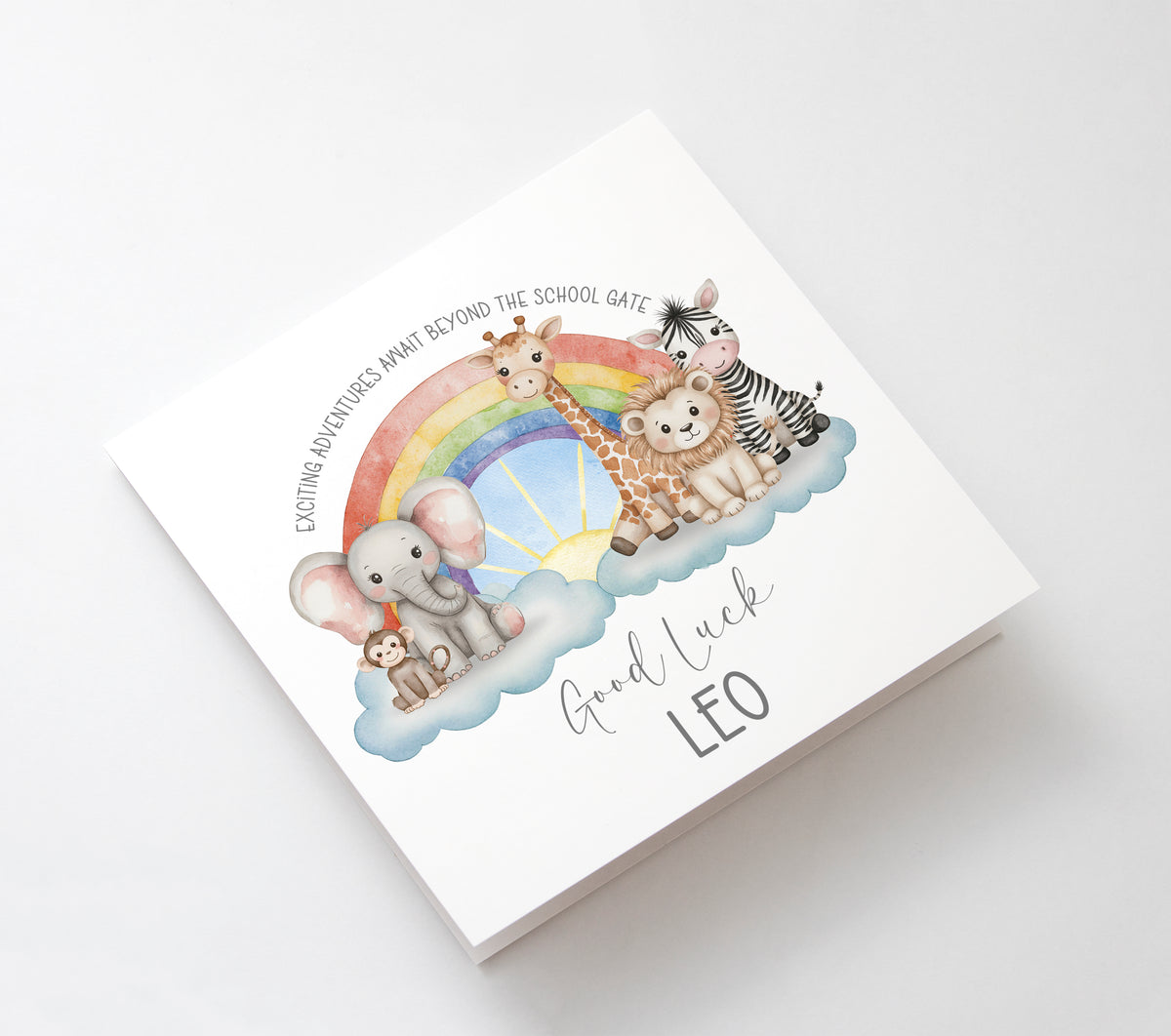 Personalised First Day of School/Montessori
