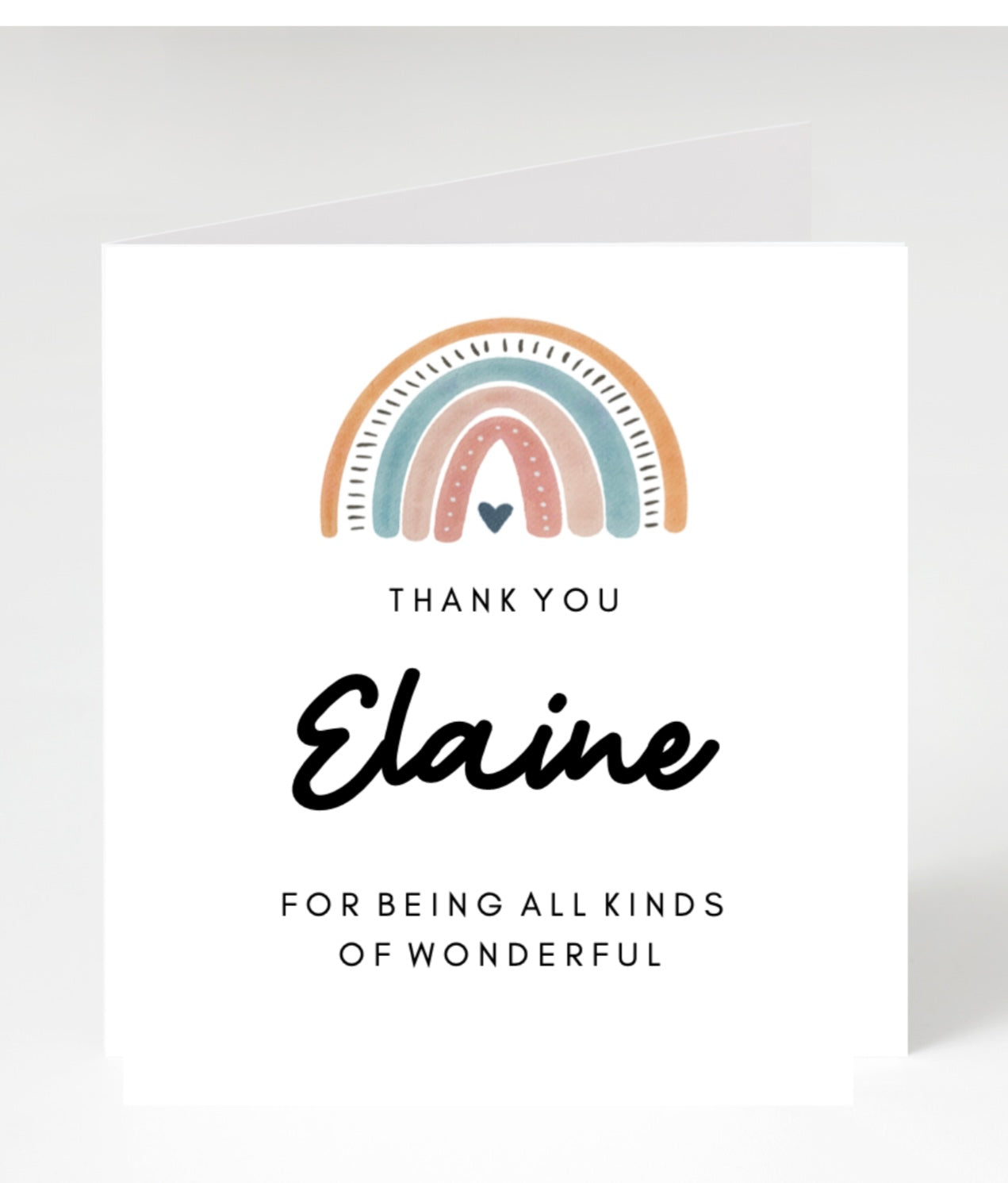 Personalised Teacher Cards