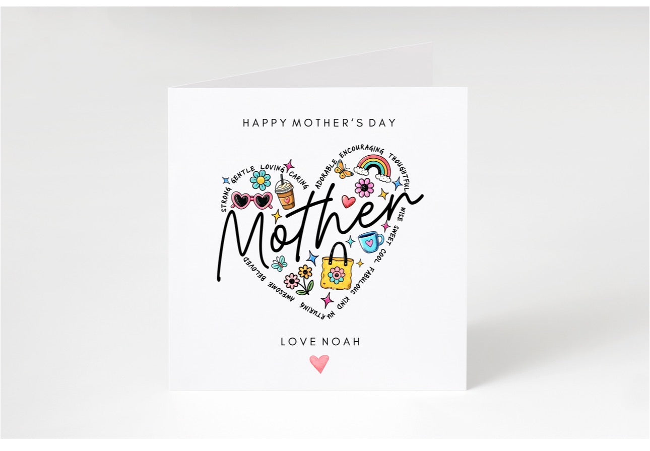 Personalised Mother's Day Cards