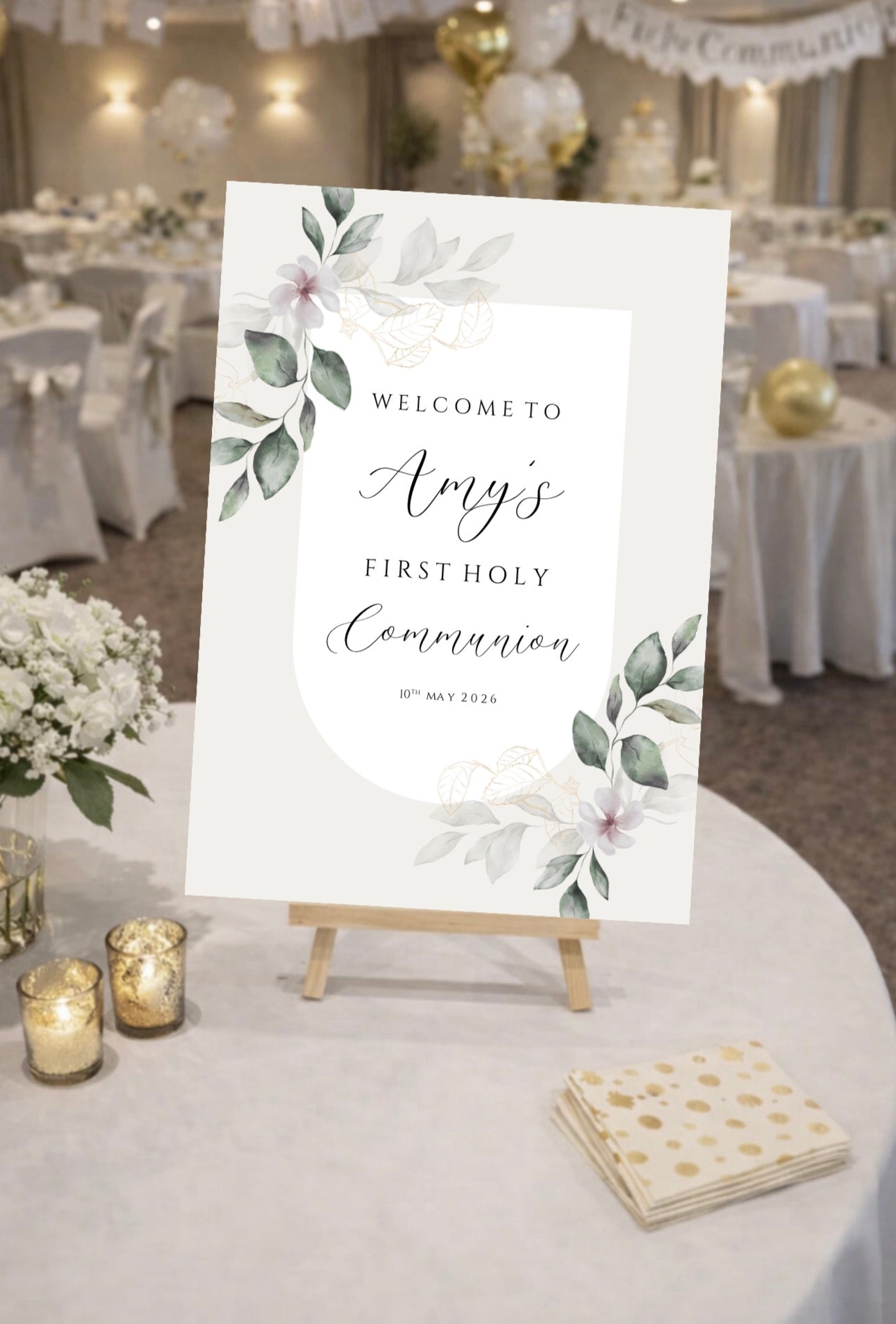 Personalised Communion Prints