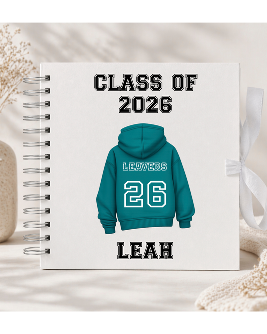 Class of 2026 Personalised Scrapbook 20 x 20cm Scrap Book