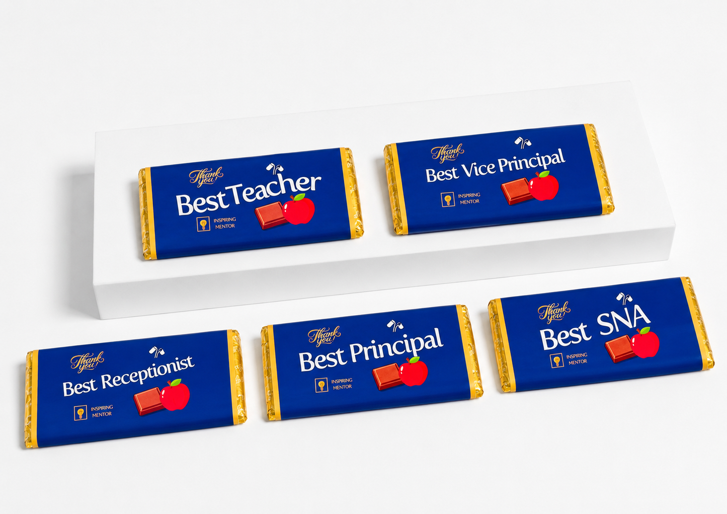 Personalised Large Teacher Thank you Bars