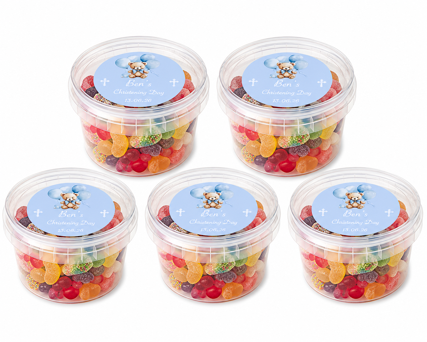 Personalised Sweet Tubs