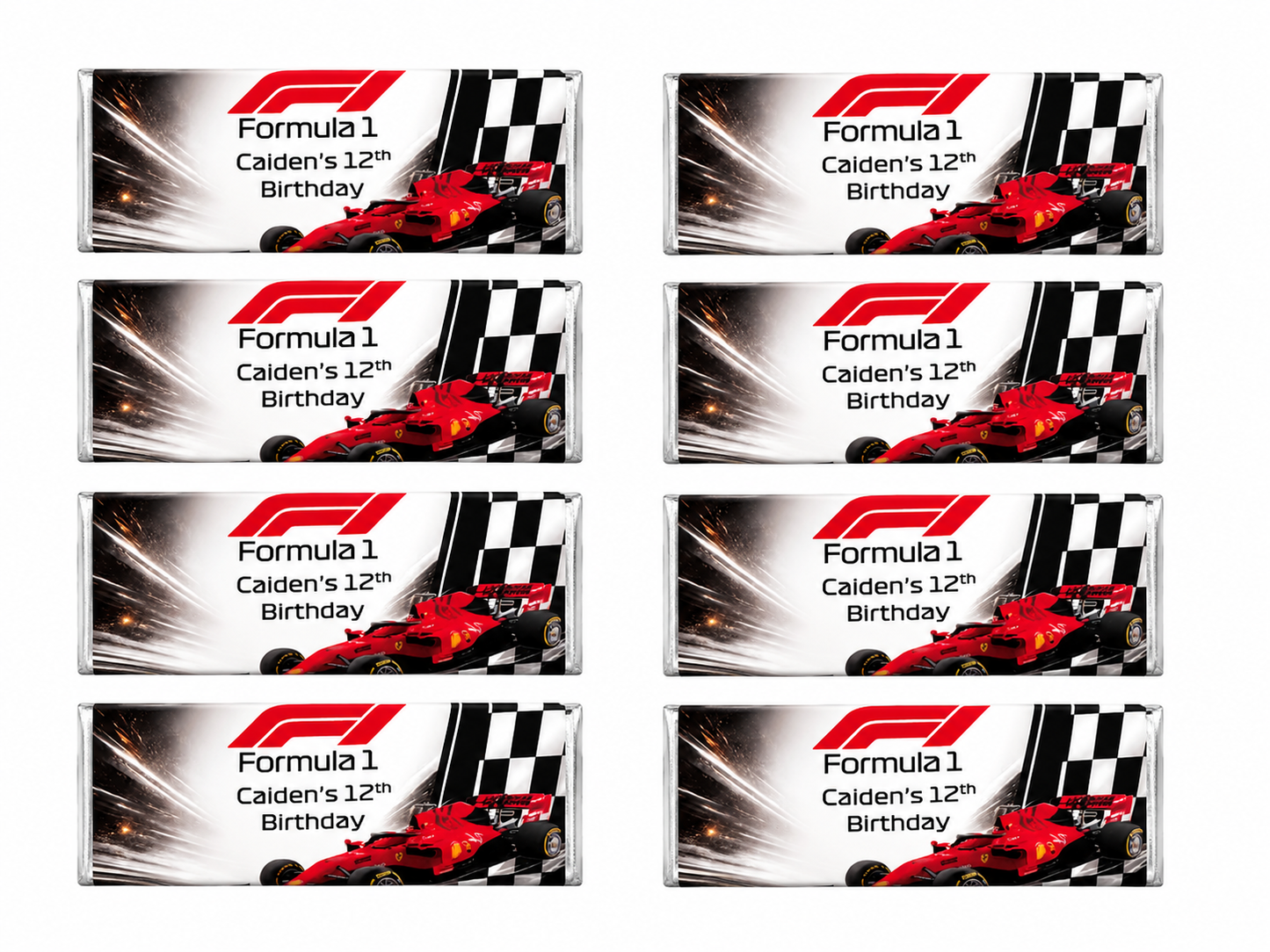Personalised Chocolate Bars