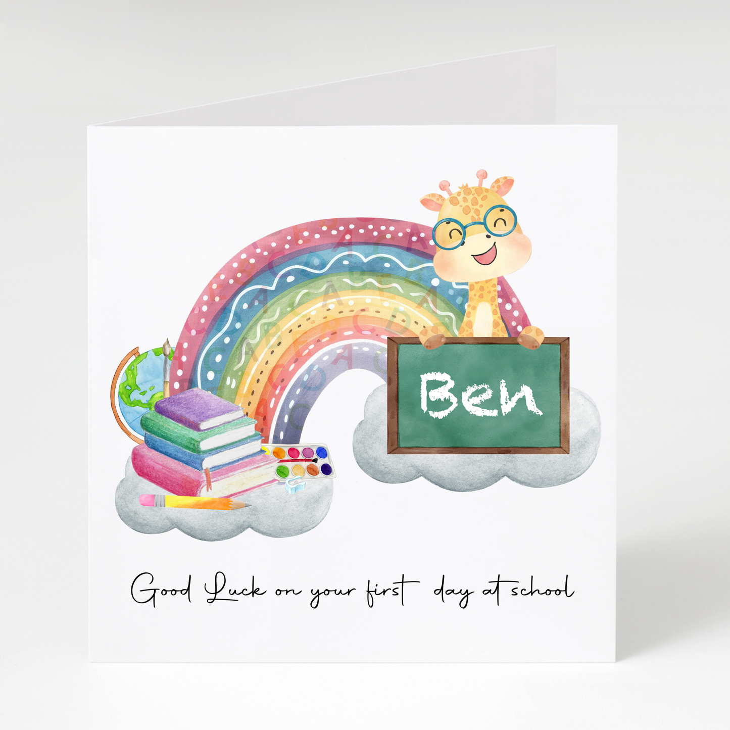 Personalised First Day of School/Montessori